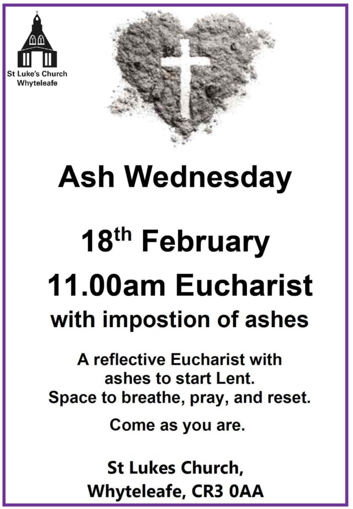 Ash Wednesday Poster