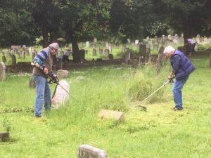 Churchyard Working Party 1
