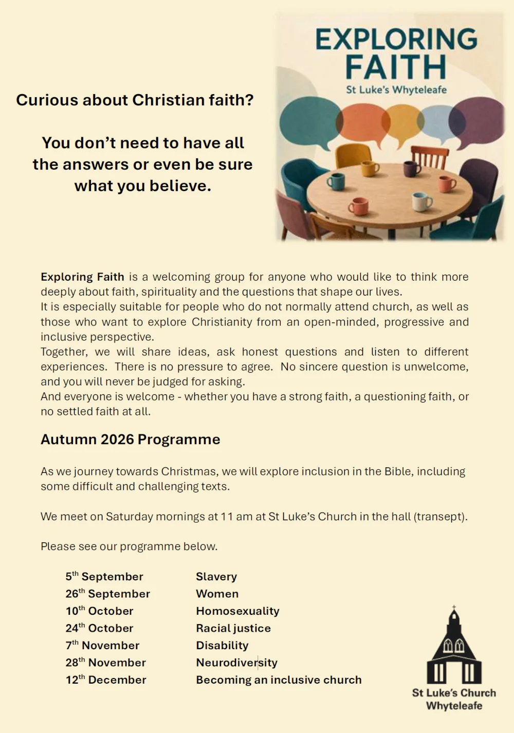 Exploring Faith all
