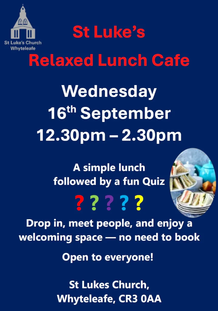 Lunch club 16th Sept